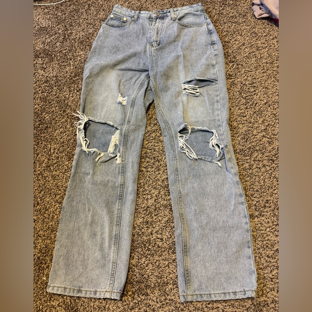 Boohoo Blue Denim Jeans